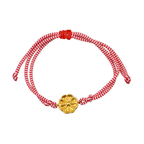 Βραχιόλι ρόδακας μαρτάκι επίχρυσο