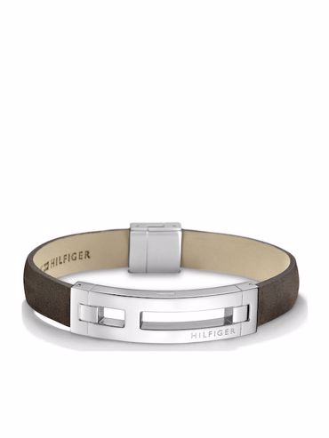 Ανδρικό Βραχιόλι Tommy Hilfiger από Δέρμα