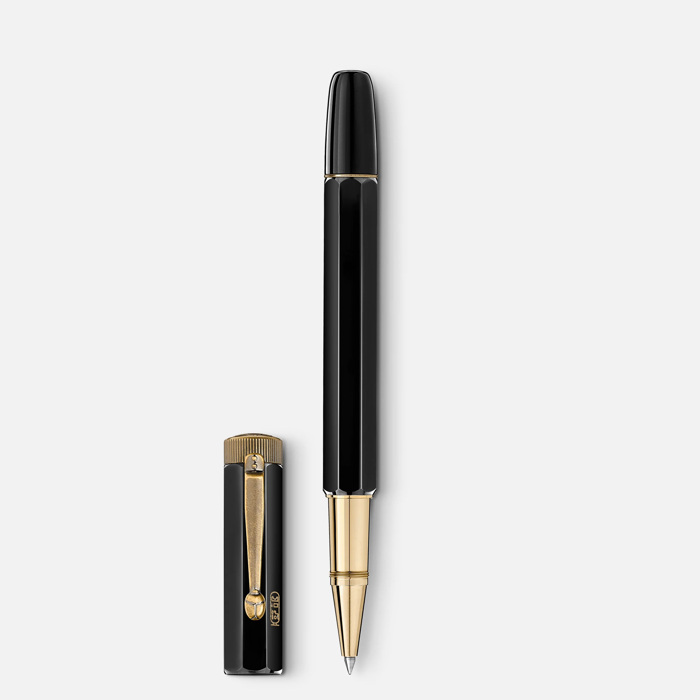 Stulo montblanc 125493 heritage egyptomania special edition black rollerball pen