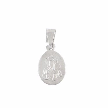 Μενταγιόν φυλαχτό με παναγίτσα