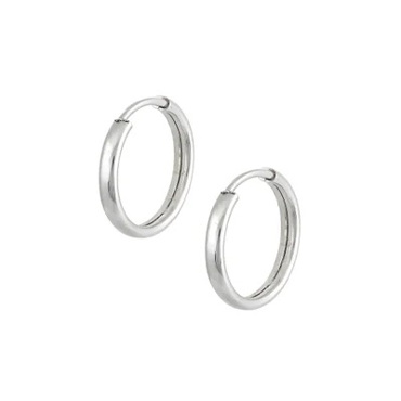 Σκουλαρίκια κρίκοι 1.2cm