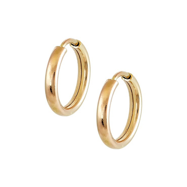 Σκουλαρίκια κρίκοι 1cm