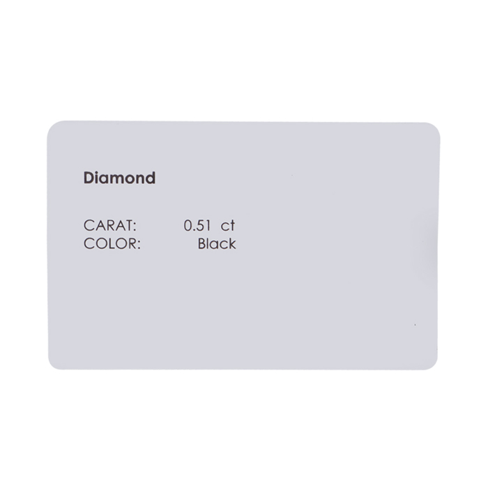 Black diamond 0.51ct