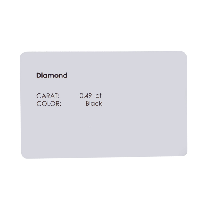 Black diamond 0.49ct