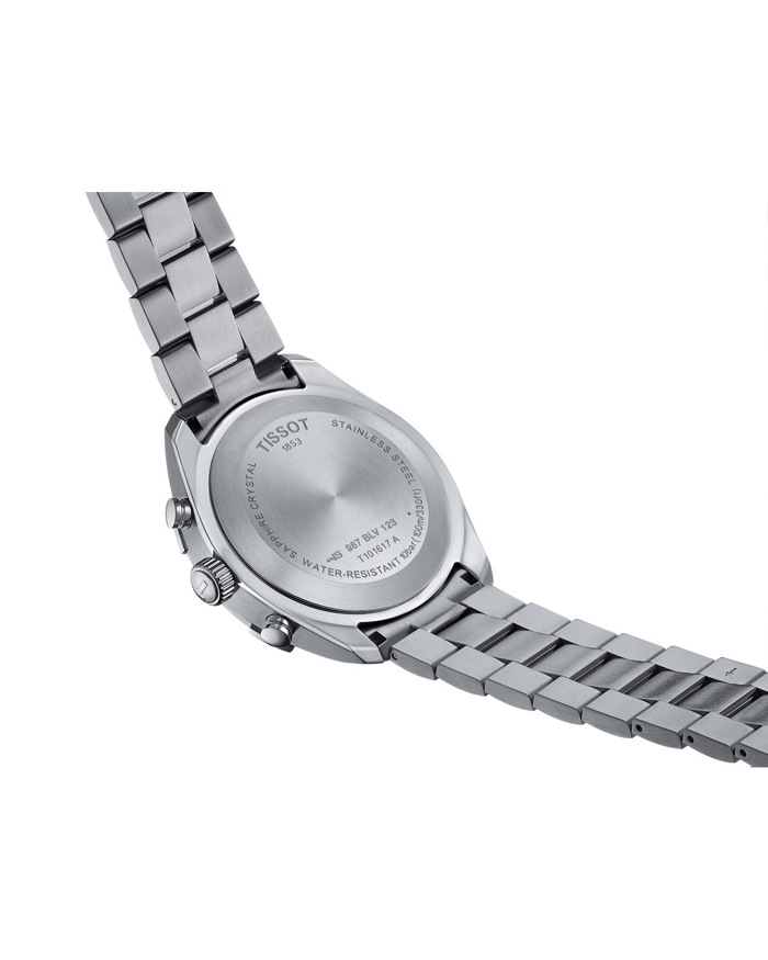 Roloi tissot T101.617.11.041.00 T-Classic PR 100 Chronograph Silver Stainless Steel Bracelet