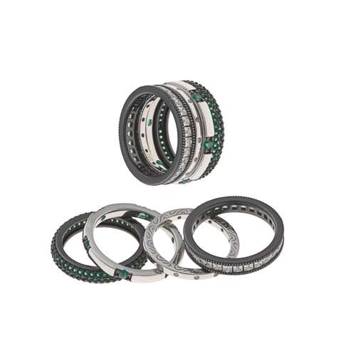 Δαχτυλίδια ασημένια σετ