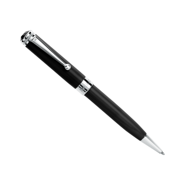 Στυλό Morellato σε μεταλλικη και μαύρη επιφάνεια