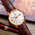 Roloi Citizen NH8393-05A Mechanical Automatic 50m me dermatino kafe louri