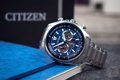 Roloi Citizen CA4560-81L  Chrono  ECO DRIVE 100M Chronograph Silver Stainless Steel Bracelet
