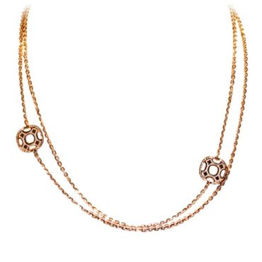 Κολιέ με στρογγυλά μοτίφ