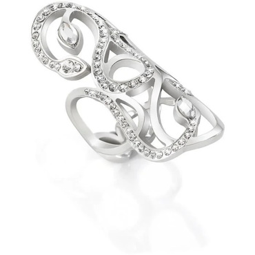 Δαχτυλίδι με διάτρητο σχέδιο φιδιού και ζιργκόν