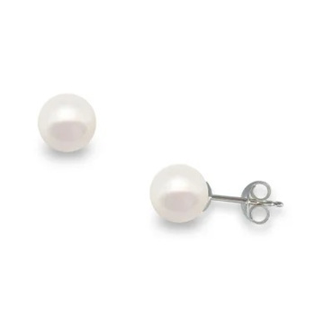 Σκουλαρίκια μαργαριτάρι σε σχήμα round 5-5.5mm