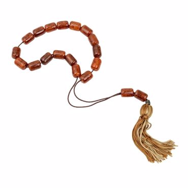 Κομπολόι από pressed κεχριμπάρι