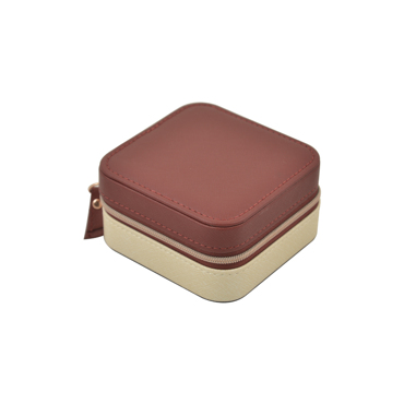 Κοσμηματοθήκη μικρή τετράγωνη δίχρωμη