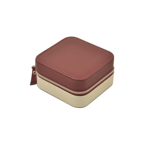 Κοσμηματοθήκη μικρή τετράγωνη δίχρωμη