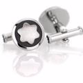 Montblanc Star Maniketokoumpa apo atsali me mavro onuxa 116661