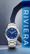 Roloi baume & mercier Riviera 10620 BLUE BAUMATIC