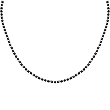 Κολιέ ροζάριο με πέτρες