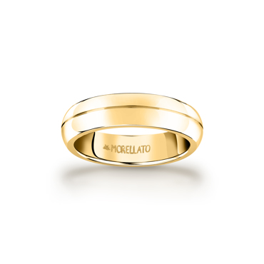 Δαχτυλίδι ατσάλινο Morellato επίχρυσο